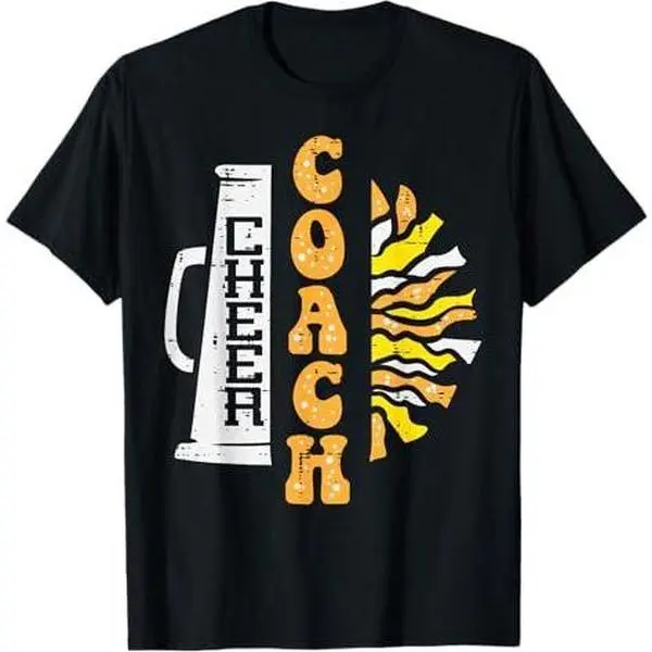 Cheerleader Cheer Coach Megaphone Cheerleading Men Women T-Shirt