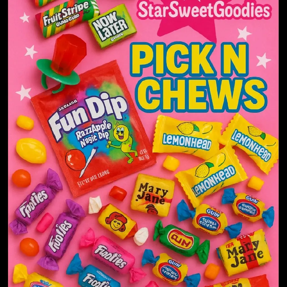 Candy - Sweet Snack Pick -n- Chews for Anytime Enjoyment