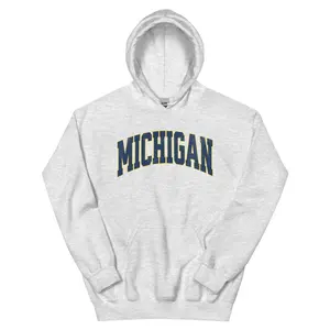 Michigan Heavy Blend Unisex Hoodie | SEC Wolverines Inspired College Merch