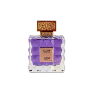 Sapil Elixir of Dubai Eau de Parfum – Long Lasting Unisex Amber Gourmand Perfume | Cocoa, Amber & Vanilla Notes | Warm Luxurious Signature Fragrance | 3.4 oz / 100ml