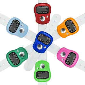 Electronic Finger Counter Resettable Hand Tally 5 Digit LCD Electronic Digital Display Handheld Clicker Counting