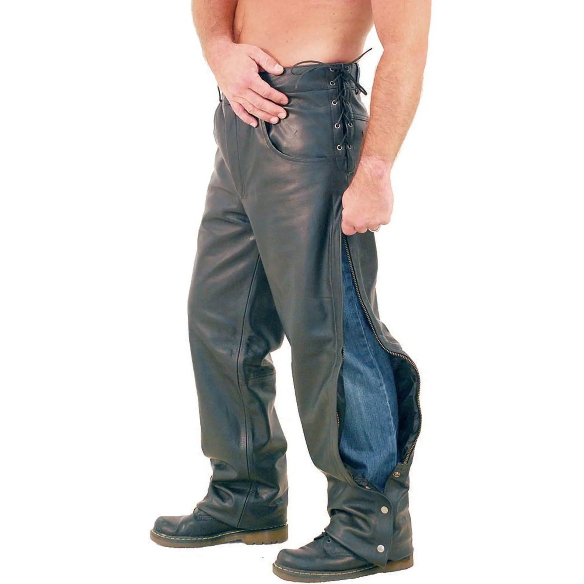 Side Lace Touring Motorcycle Overpants #MP8072ZL