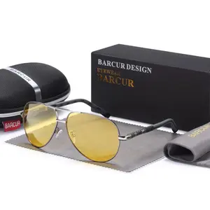 Men's Barcur Polarized Gradient Sunglasses - Classic Eyewear with UV Protection