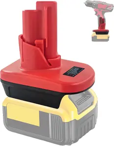 for Milwaukee M18 to M12 Battery Adapter, Also for Dewalt 20V to M12 Adapter, Use for Milwaukee M12 12V Cordless Power Tools - (Adaptor Only)