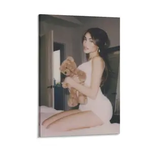 Madison Beer Poster Canvas Wall Art For Room Aesthetic And Decor (6) Canvas Poster Bedroom Decor Sports Landscape Office Room Decor Gift Frames Frame-.