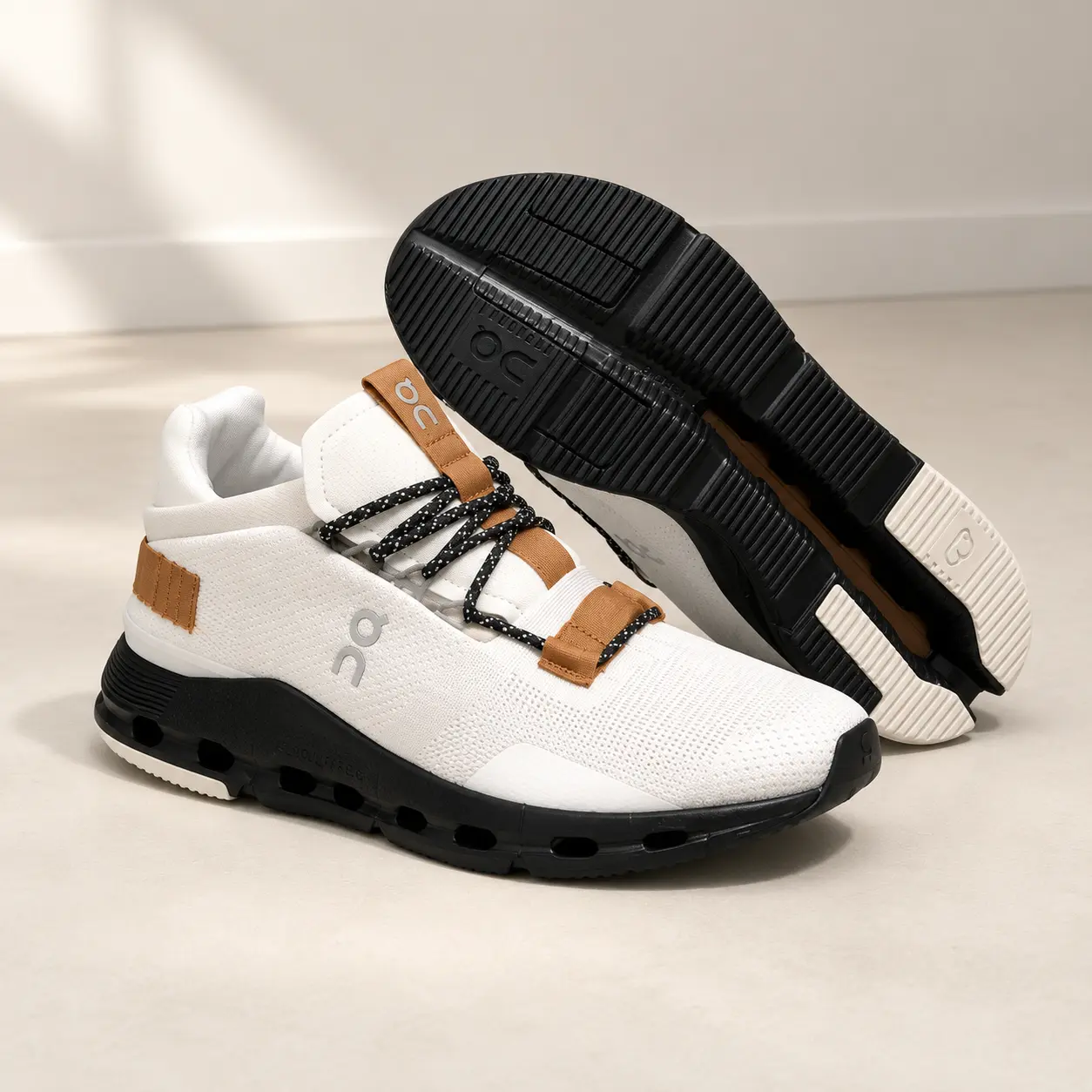 On Cloudnova 2 Men Running Shoes Lightweight Breathable Athletic Sneakers Comfortable Walking Gym Training Casual Sports Shoes