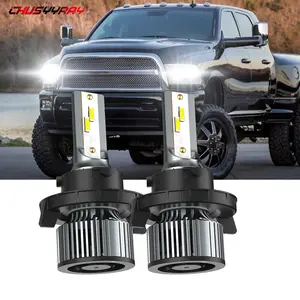 H13 9008 LED Headlight High Low Bulbs Kit for Dodge Ram 1500 2500 3500 2006 2007 2008 2009 2010 2011 2012