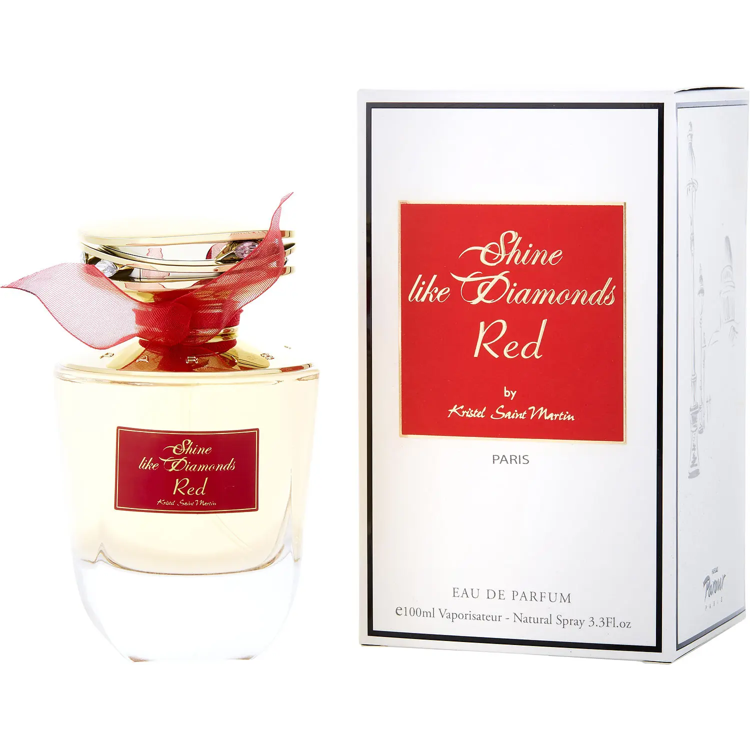 Shine Like Diamonds Red By Kristel Saint Martin Eau De Parfum For Women Shine Like Diamonds Red By Kristel Saint Martin Eau De Parfum For Women