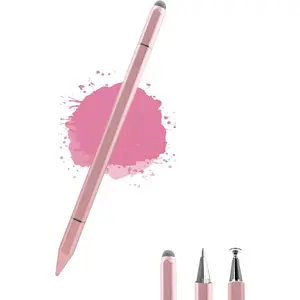 3 in 1 Universal Stylus Pen for Touchscreen,High Sensitivity & Precision Capacitive Stylus Pen for iPad Suitable for  Touch Screens of /iPad/Android/ Galaxy/Tablets-