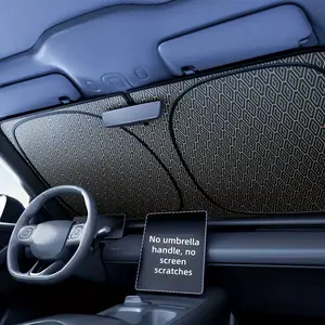 Portable car sunshade, windshield sunshade, foldable windshield sunshade, car exterior accessories, daily car windshield cooling umbrella,Father's Day Gift