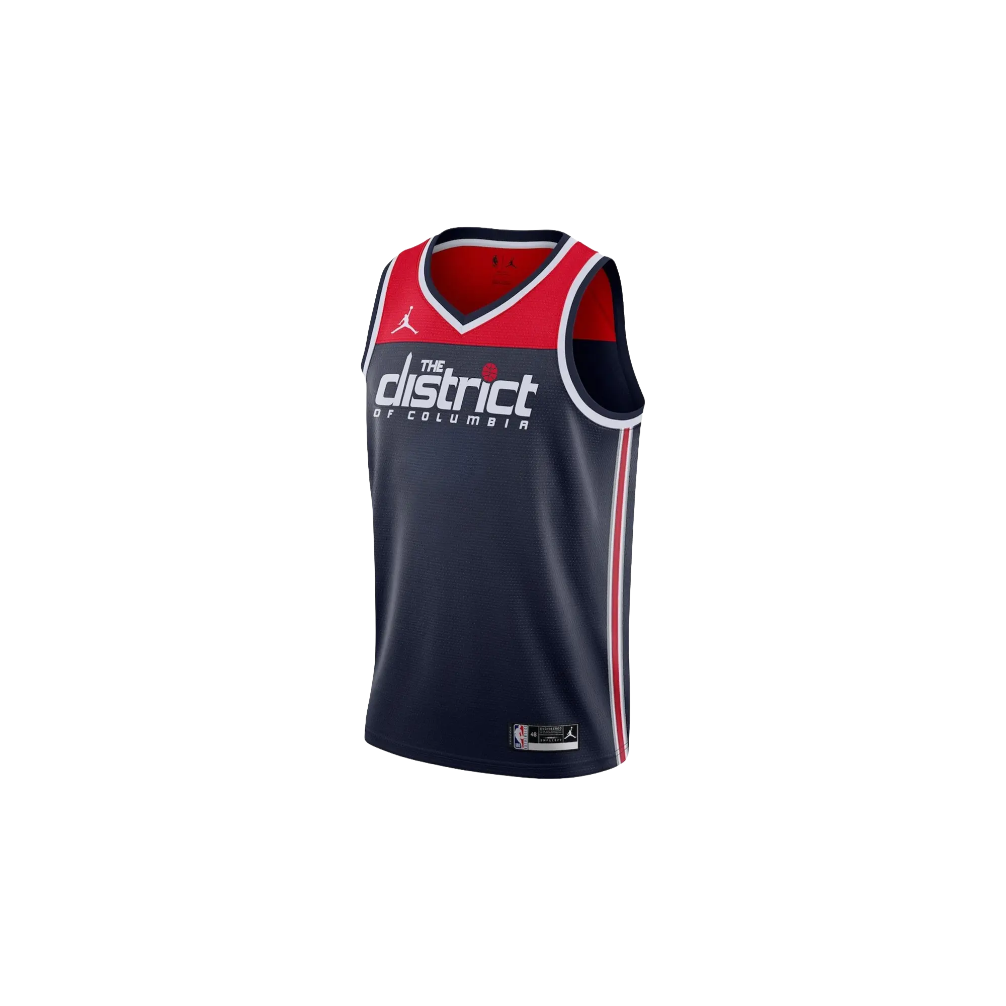 NBA Washington Wizards 2020/21 Swingman Player Jersey Statement Edition "Navy / Red" AT9911 419