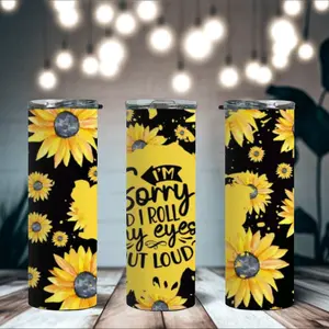 I'm Sorry did i roll my eyes out loud stainless steel tumbler with straw Drinkware Metal