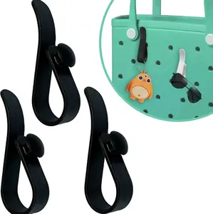 Hook Set Inserts for Bogg Bag, Sturdy and Durable Accessories Charms,Insert Charm Compatible with Rubber Beach Bags & Beach Tote Bag