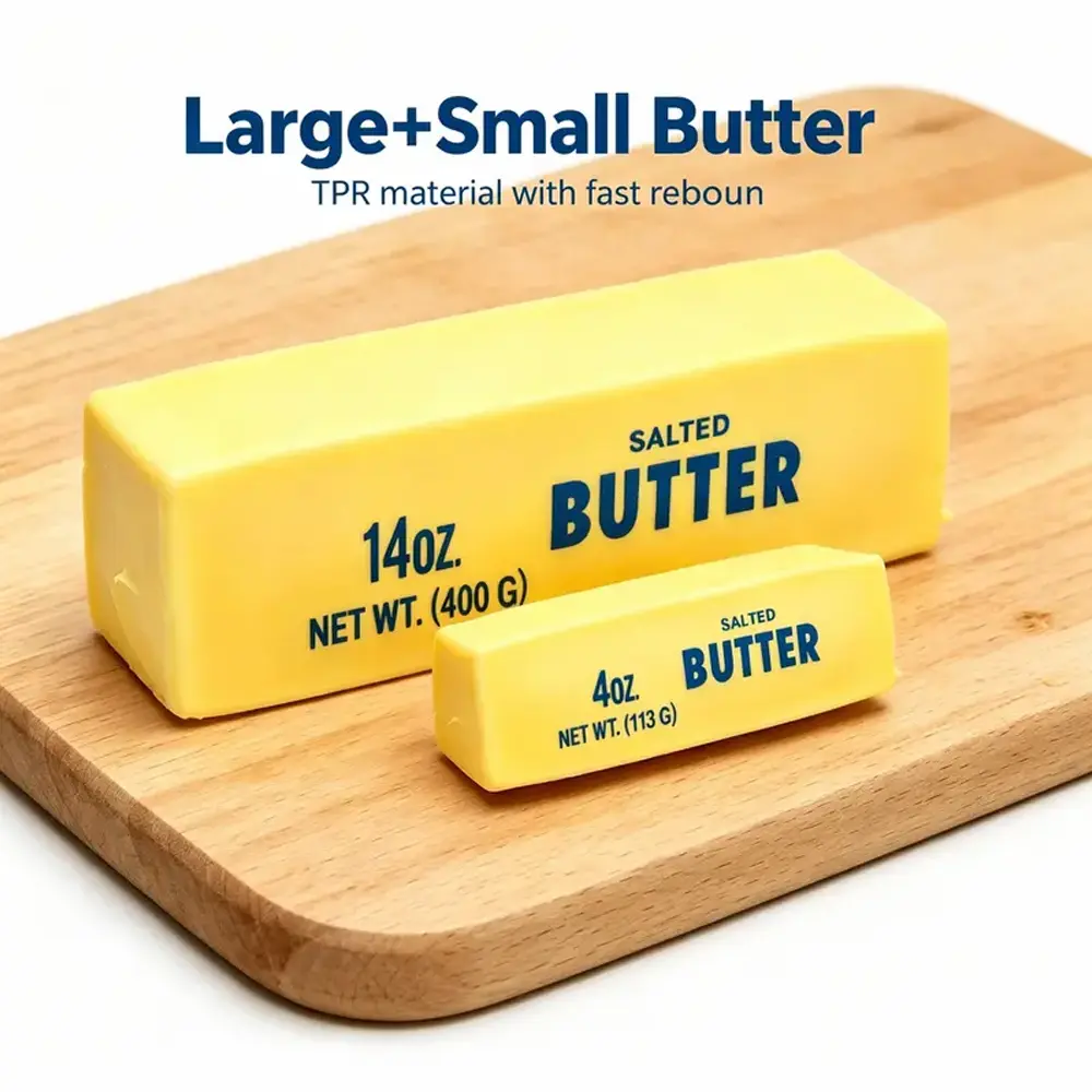Large+Small Butter TPR material with fast reboun
