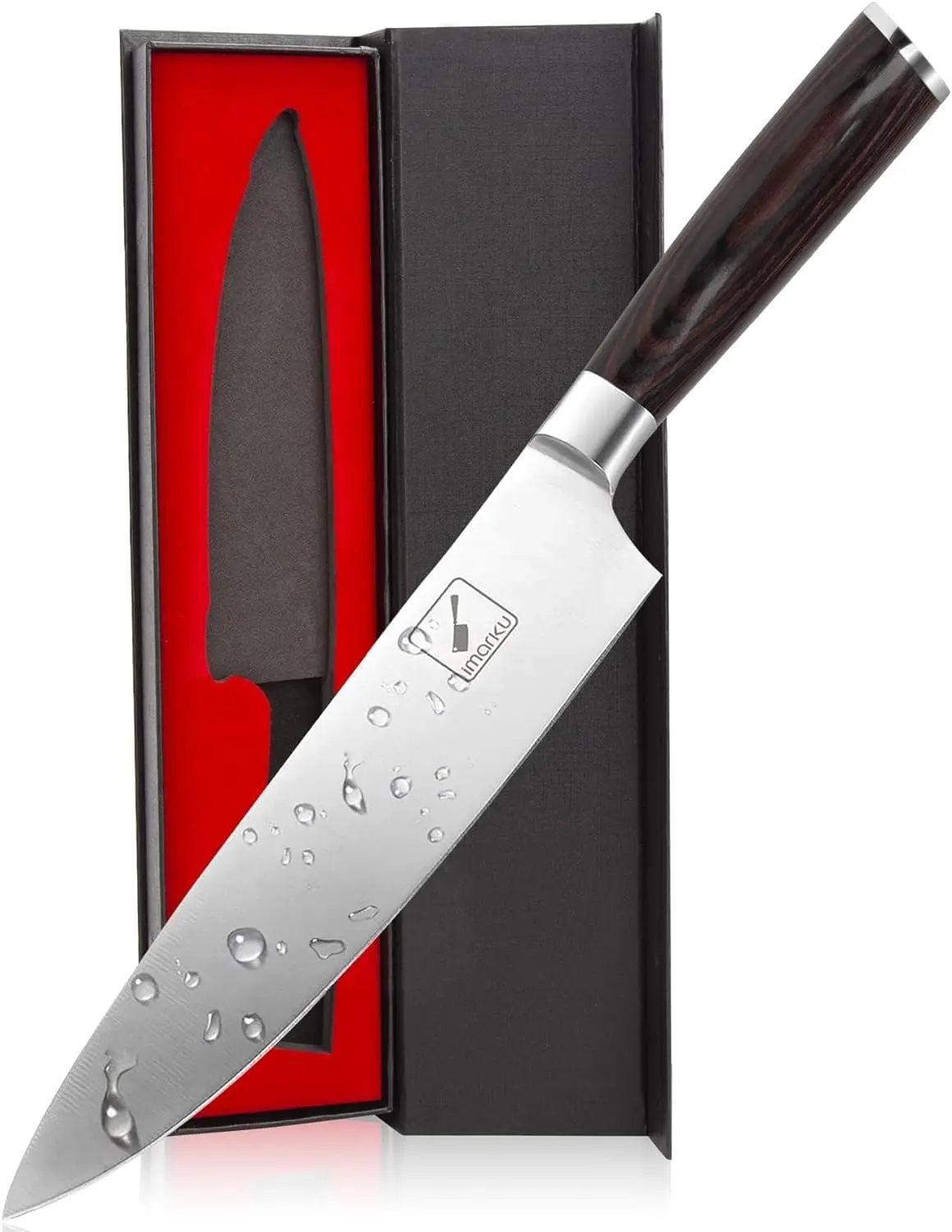 imarku Japanese Chef Knife - Sharp Kitchen Knife 8 Inch Chef's Knives HC Steel Paring Knife, Unique Gifts for Men and Women, Gifts for Mom or Dad
