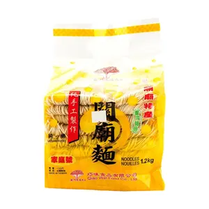 FUCHENG Taiwanese Guanmiao Noodles - Authentic Dry Noodles, Family Pack 1200g, Premium Wheat Flour, Easy & Quick Meal