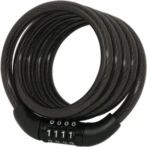 Cerradura de contraseña Bike Lock: 4 Digit Combination High Security Anti Theft Bike Chain Lock -Duty Keyless Bicycle Lock for Bike, Motorcycle, Scooter, Door & Gate Easy to Use last-minute Mother’s Day Gift & Summer Gift