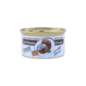 Wooden Car Air Freshener with Bubblegum Vanilla Cherry Scent, Natural Odor Eliminator, Long-Lasting Fragrance for Your Vehicle Interior
