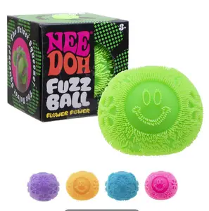 NeeDoh Flower Power or Wonder Waves – Velvet-Soft Sensory Fidget Toy with Textured Patterns – Ages 3+ (One Random Pack, Color Varies)