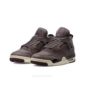 Deep Purple Accented High-Top Casual Shoes