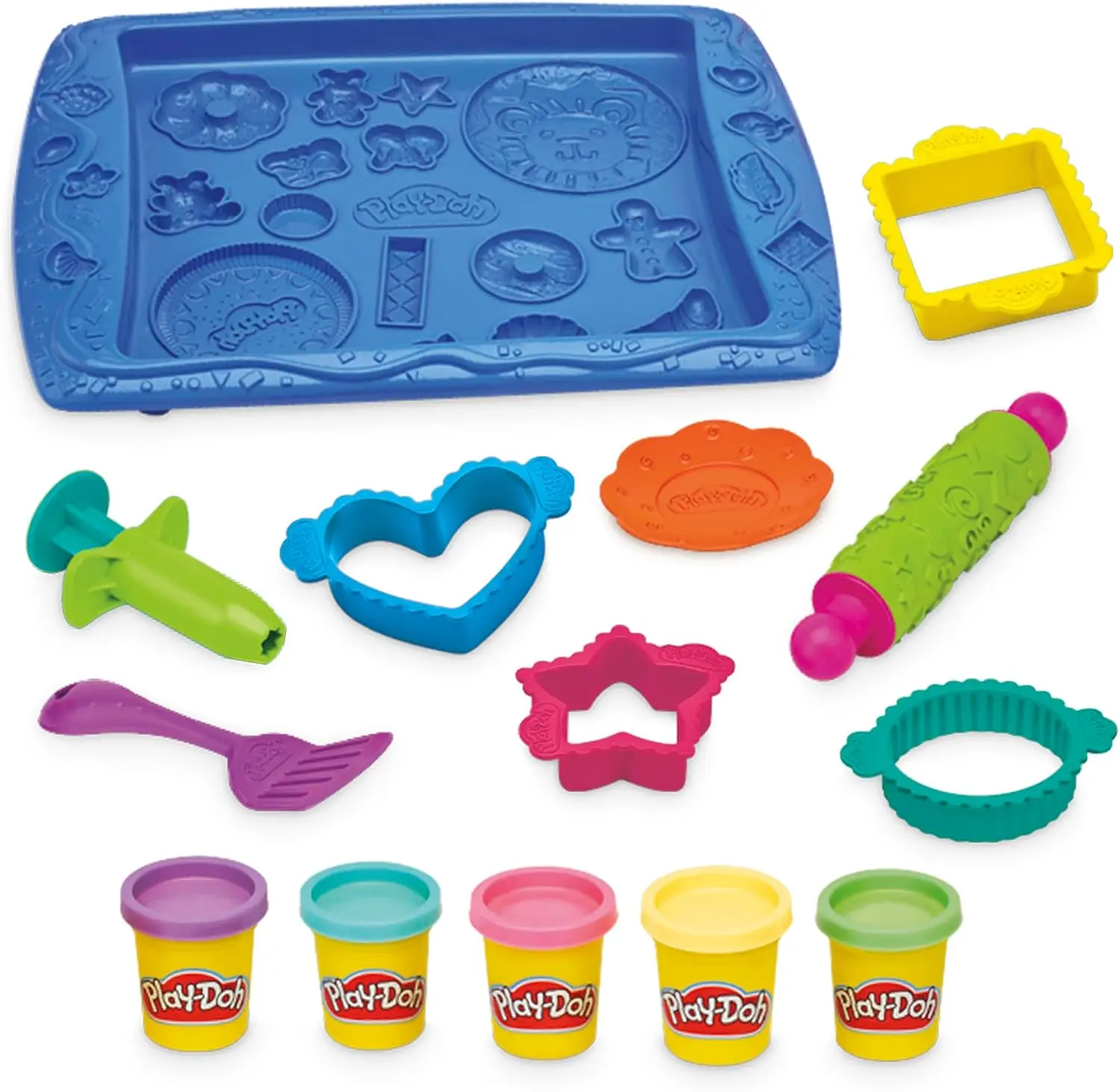 Cookie Creations Playset, Kids Arts & Crafts Set, Preschool Play Food Toys, Easter Gifts for Girls & Boys,