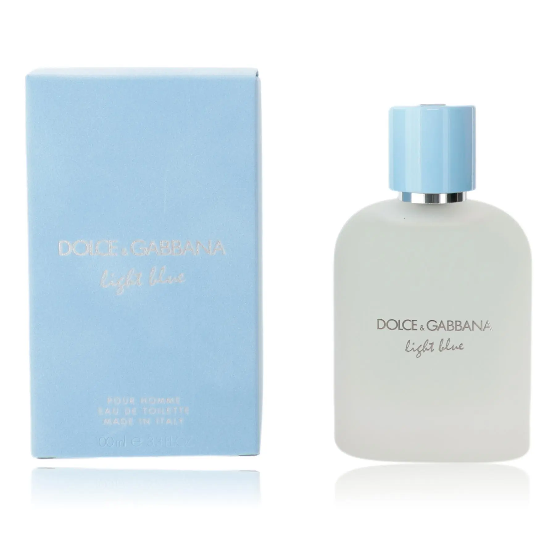 Light Blue by Dolce & Gabbana, 3.3 oz EDT Spray for Men Perfume Fragrances Luxurious Fragrances All Day Fragrance Citrus Woody Aromatic