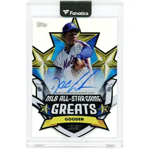 Dwight Gooden New York Mets Autographed 2025 Topps MLB ASG Mega Box All Star Game Greats Variation #ASGGA-DG #5/50 Card - Fanatics Authentic Certified