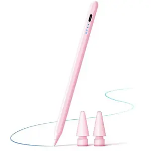 Capacitive stylus, ready to use, no connection or power-on required, suitable for iPad 9th and 10th generation, compatible with iPad Pro 11" and 12.9" (2018-2025), iPad Air 3/4, iPad 6/7/8/9/10, and iPad Mini 5/6.