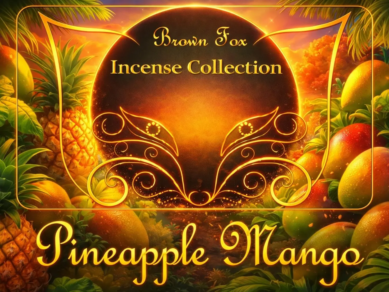 Artisanal 7-in Fruity Scent Incense Sticks - Pineapple Mango Fragrance, 20 Sticks Long-Lasting Room Aroma, Ideal for Casual Use, Birthday & Anniversary Home Fragrance Supplies, Engagement