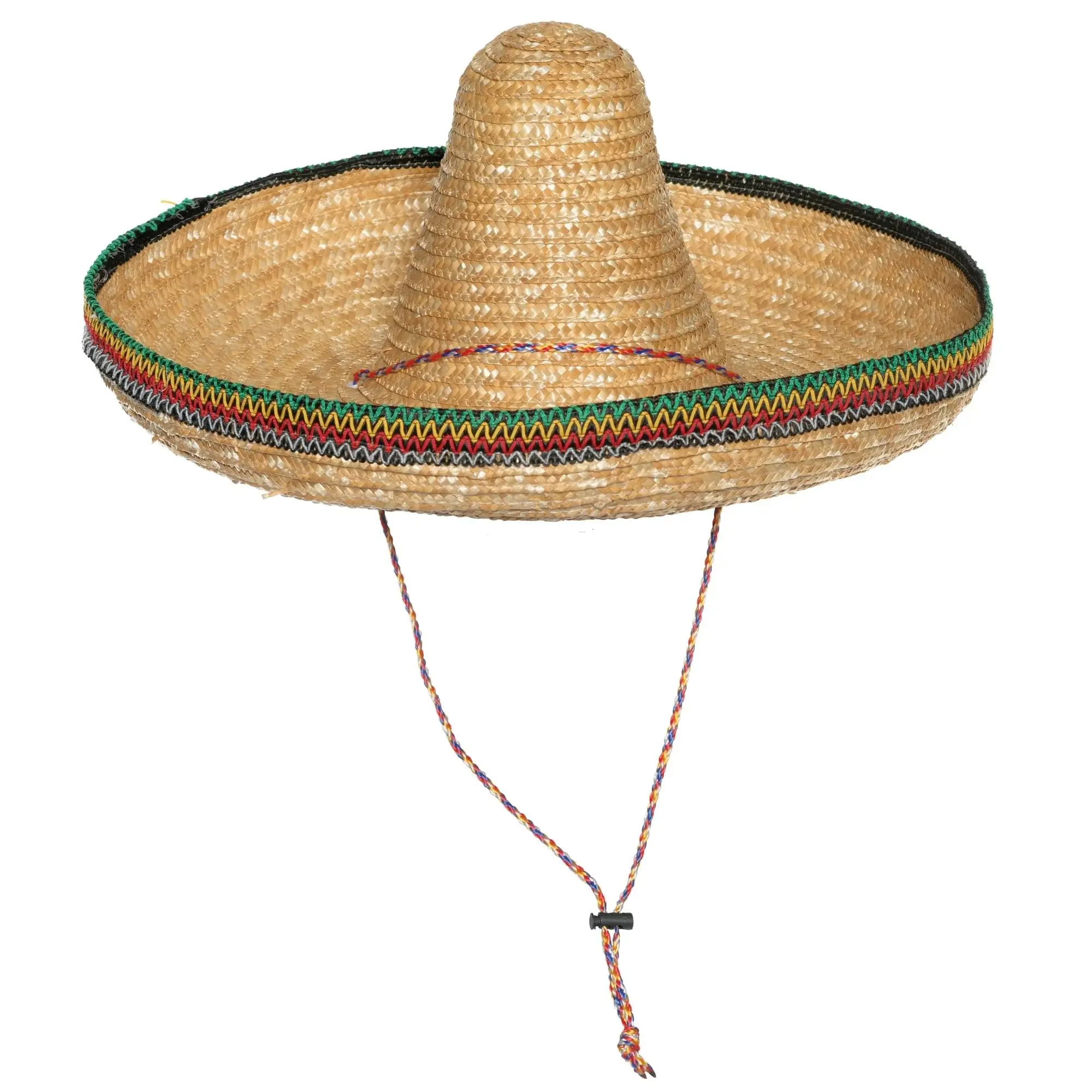 Original Menswear Straw Sombrero Hat with 22 inch Diameter, an Innovative Costume Accessory for Adults