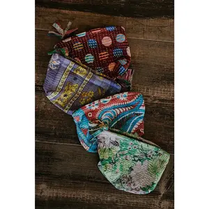 Kantha Pouches