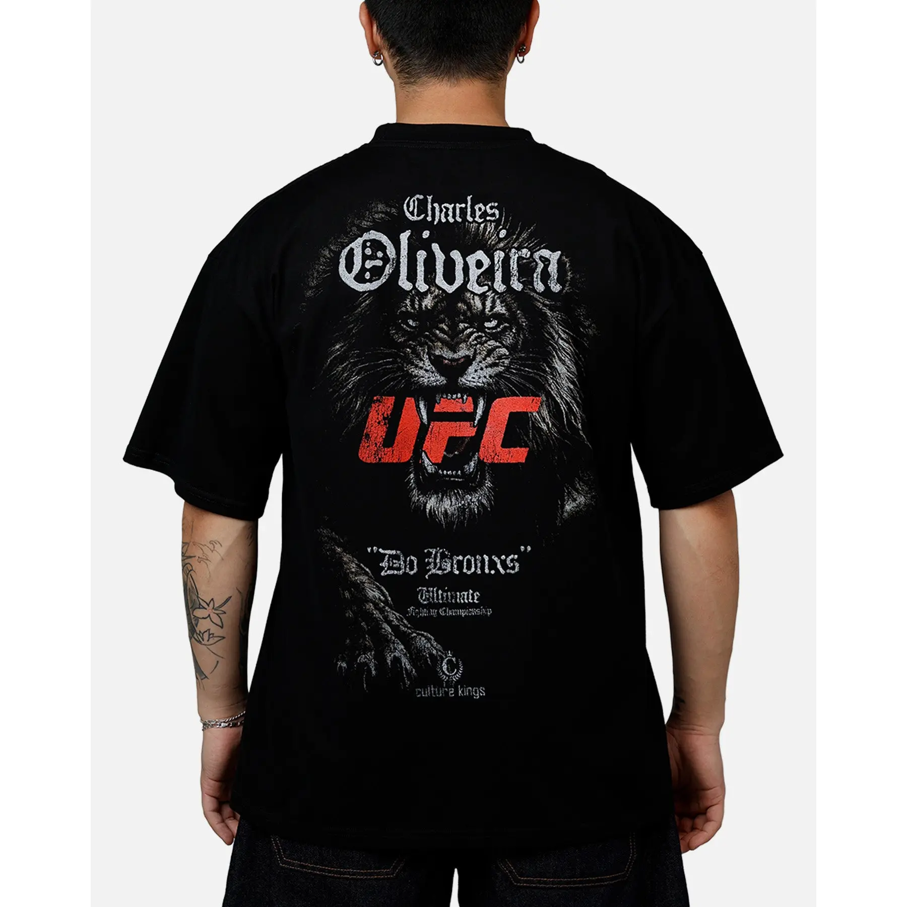 UFC By Culture Kings UFC 326 Charles Oliveira T-Shirt Black