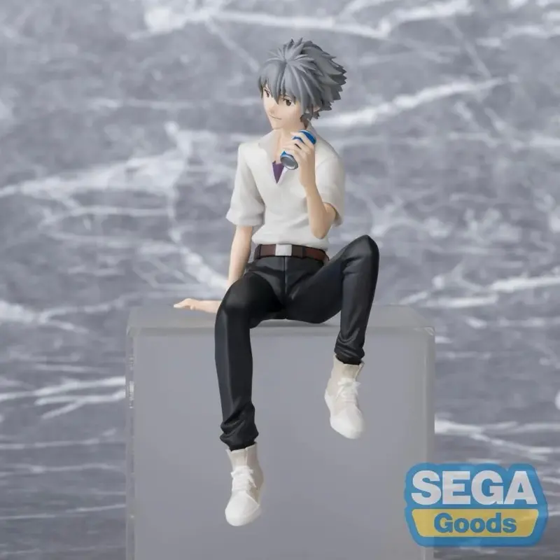 SEGA Neon Genesis Evangelion Kaworu Anime Figure Collectible, Multi-Functional Noodle Stopper, Shelf Sitter Collectible Decoration, Collectibles