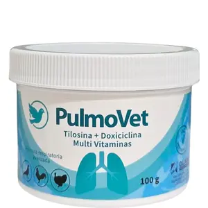 ( Pulmovet  100 gr ) Suplemento  para aves domésticas: palomas y aves de compañía