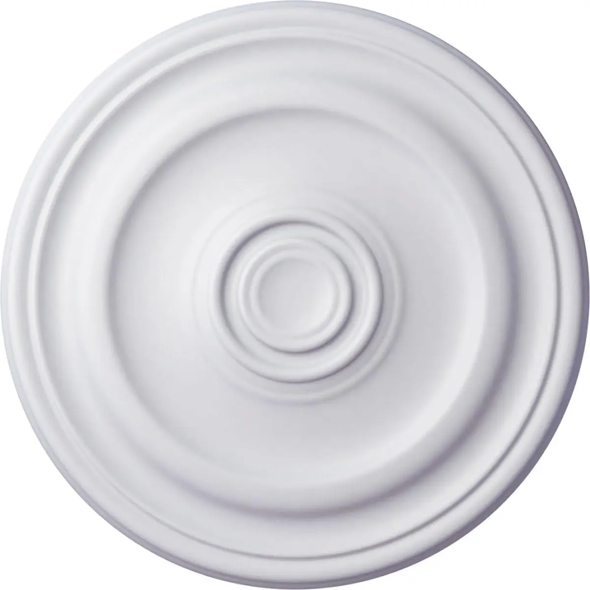 CM16KP Kepler Traditional Ceiling Medallion - 15-7/8 in OD x 1-1/2 in P, Factory Primed, Fits Canopies Up to 3-3/4 in, Installable with Drill & Common Tools, Can Be Cut, Glue-Compatible