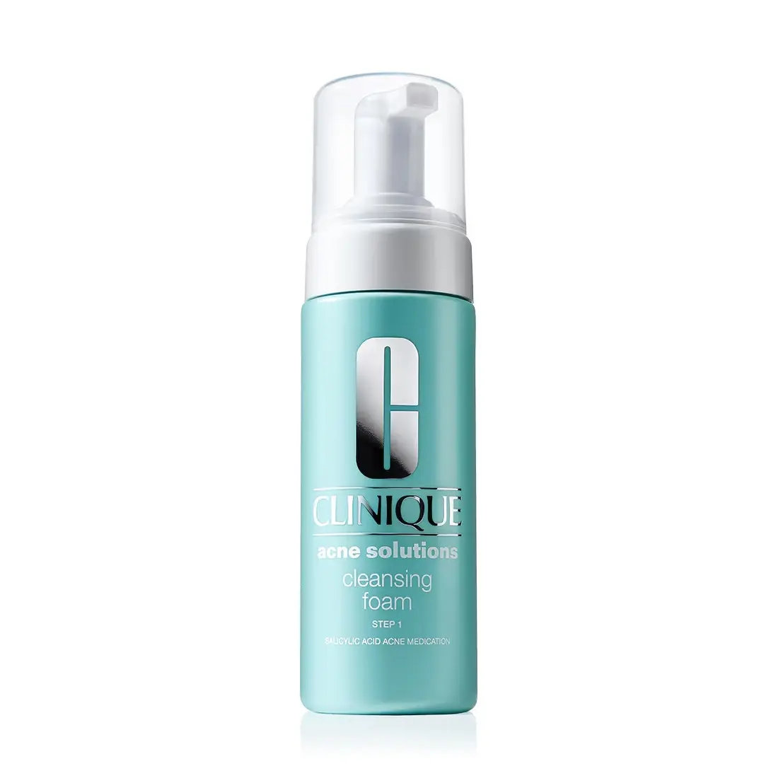 [Clinique] Acne Solutions Face Cleansing Foam | Acne-Fighting | Oil Control | Gentle | Salicylic acid | Fragrance-free