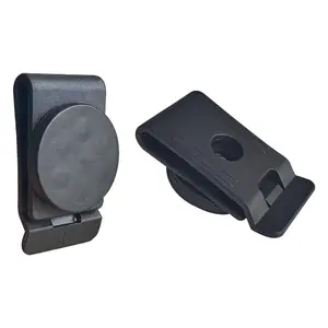 Heavy Duty Magnetic Tool Holder Belt Clips for Screws Nails Screwdrivers Wrench Metal Accessories Black 1 PCs