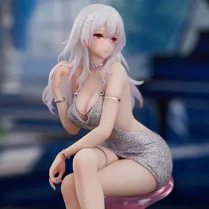 Anime Girl Figure Mixed Color PVC Statue for Christmas & Halloween Collectible Doll Model Gift for Enthusiasts