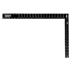 212 MAIN CS9 16x24 in. Professional Easy-Read Steel Framing Square, Low-Glare Multiple-Grads Ruler, Hardware