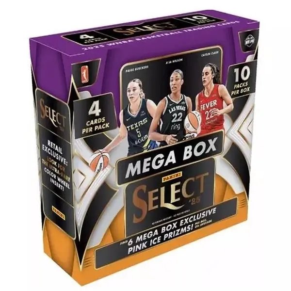 2025 Panini Select WNBA Basketball Mega Box