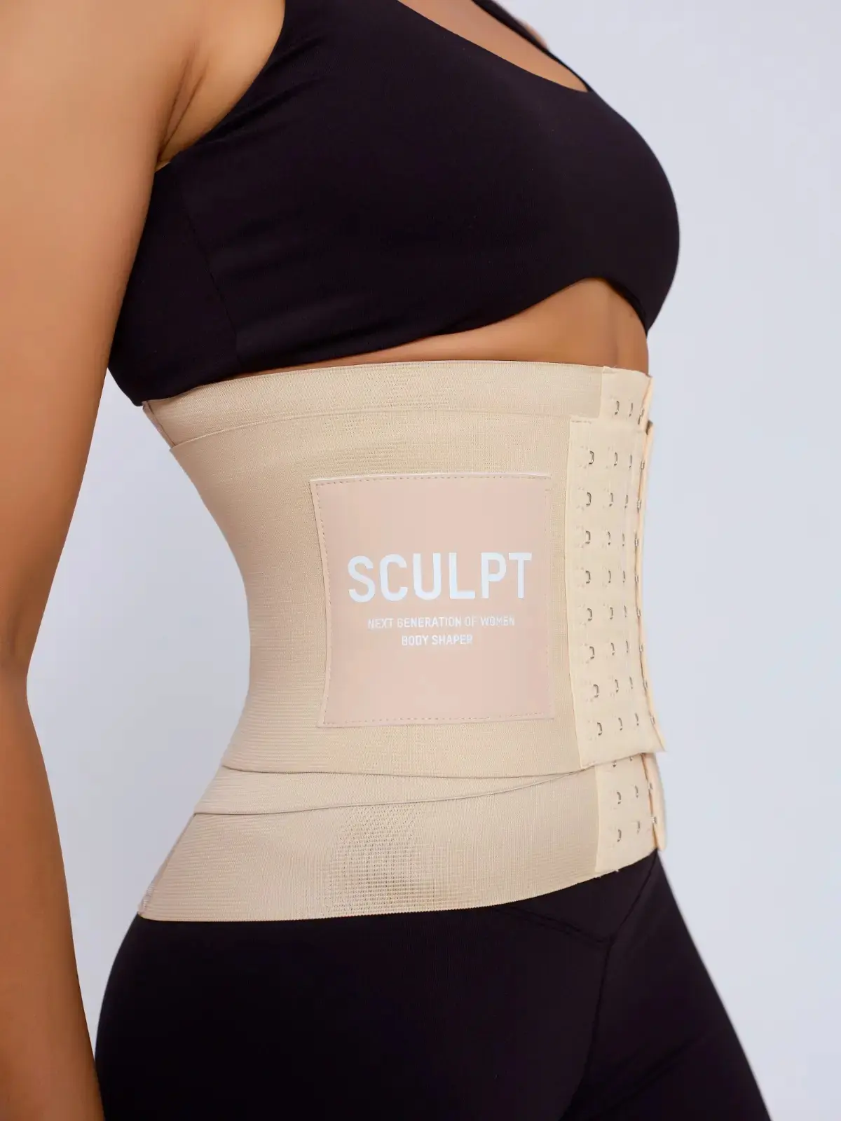 Sculpt Touch Hourglass Girdle with 6-Row Hook Design| Adjustable Tummy Control & All-Day Comfort Shapewear