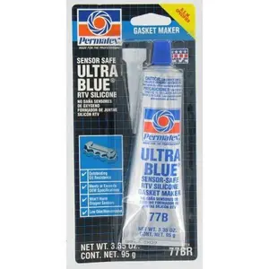 Permatex 3 Oz Ultra Blue RTV Silicone Gasket Maker 81724