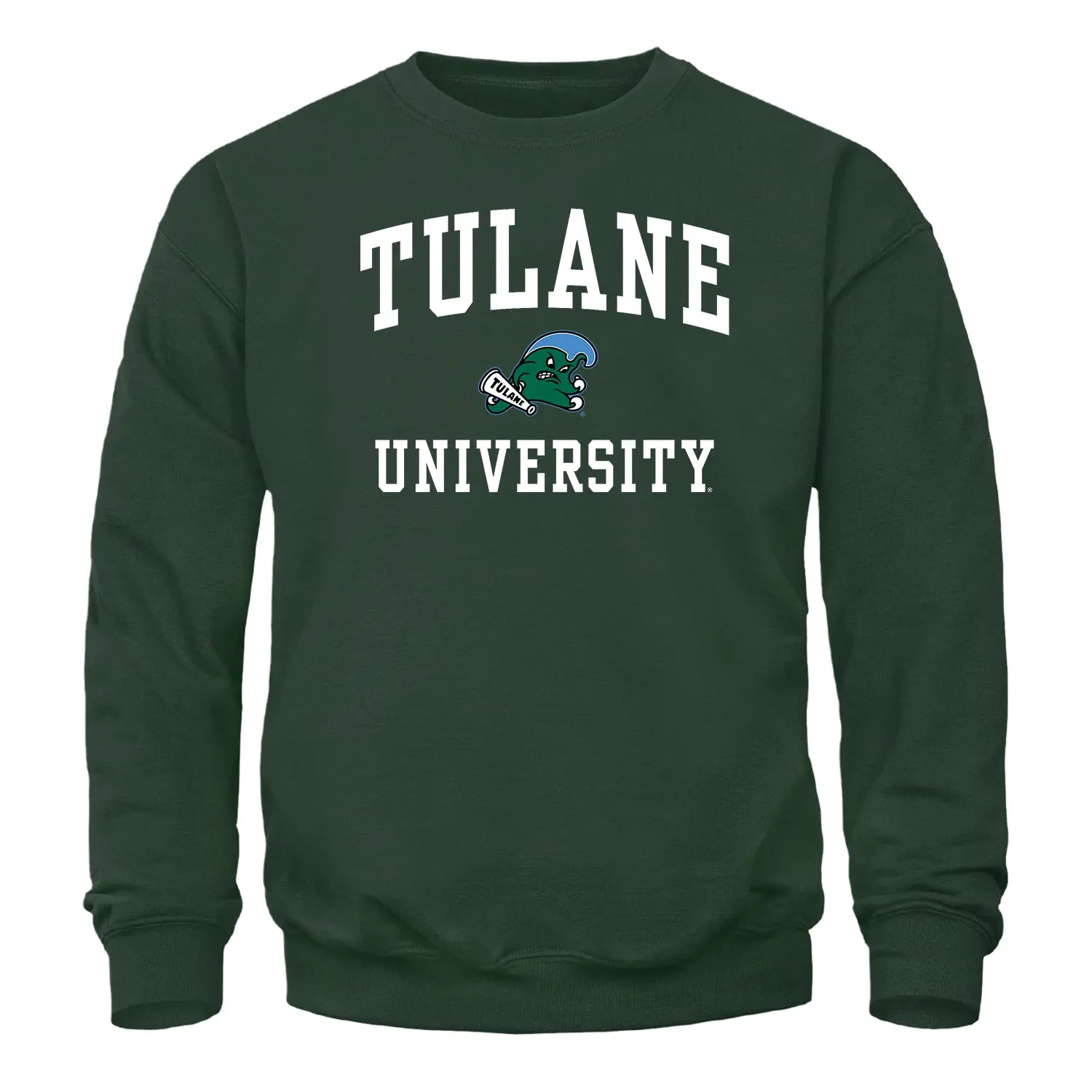 Tulane University Spirit Sweatshirt (Hunter Green)