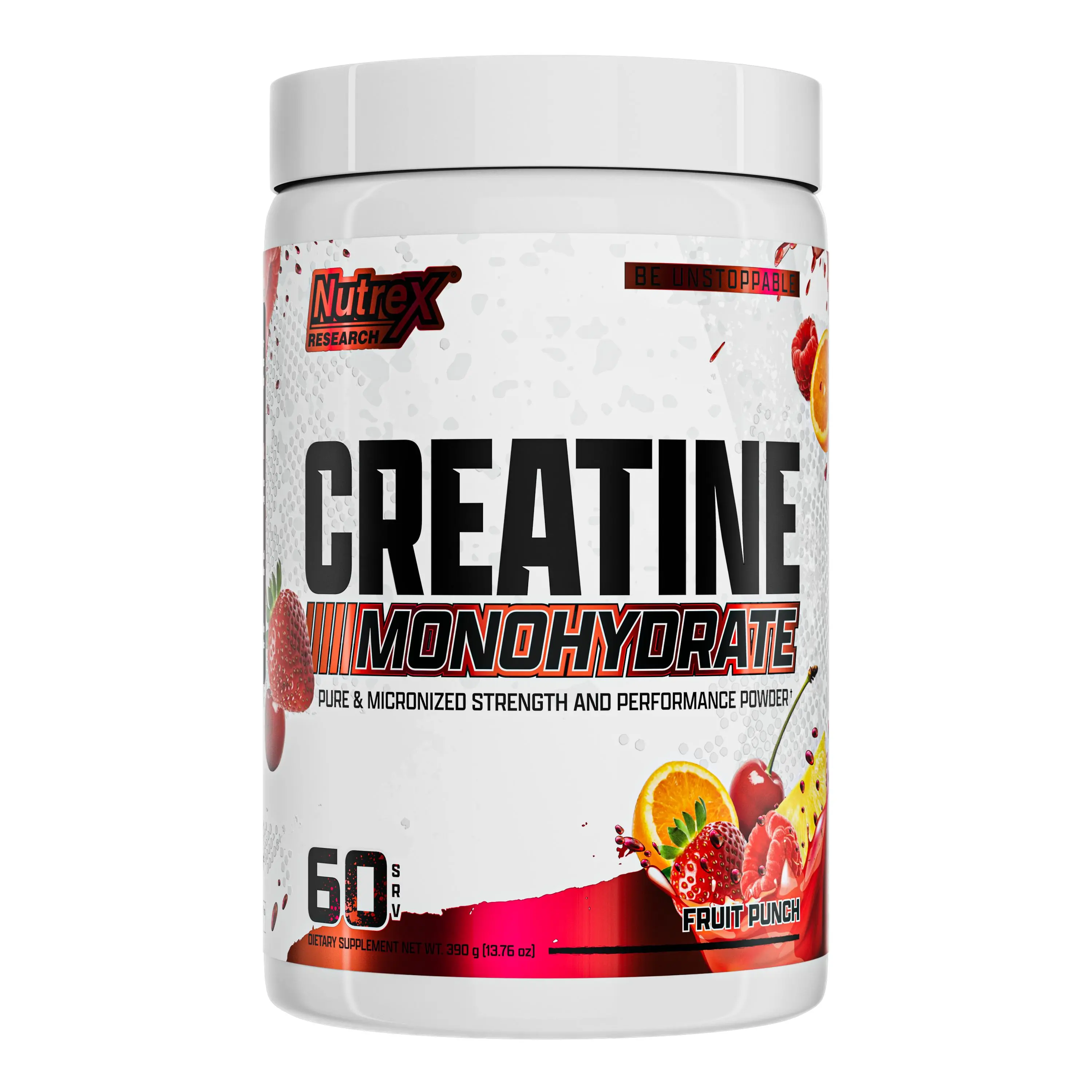 Flavored Creatine Powder for Muscle & Health