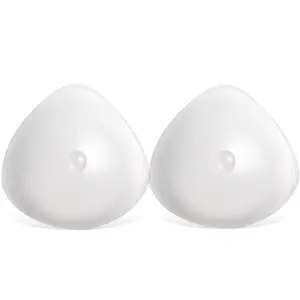 NORFULL Women Silicone Breast Forms Mastectomy Prosthesis Bra Enhancer Insert Pad Swimming 1 Pair Fit Womenswear