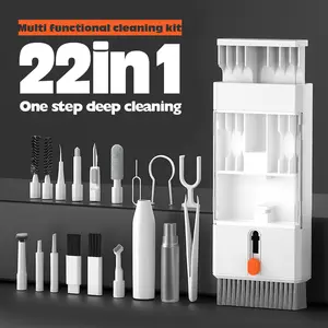 22in1 Keyboard Cleaning Kit All in One Multi-Function Tool for Laptop, Phone, Earbuds, Tablet & Camera. Deep clean every corner like new! A viral TikTok gadget must-have for tech lovers, students, and office setups. Perfect holiday gift & desk essential