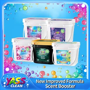Yass Clean New improved Formula Scent Booster Laundry Beads 2.5L 1.8KG 64 oz In-Wash Scent Booster Beads for Fresh Scent Up to Weeks in Storage Suitable for Sensitive Skin