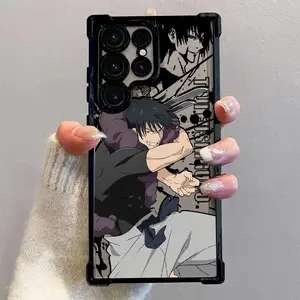 Anime J-Jujutsus K-Kaisen Smartphone Protective Case, Shockproof, Suitable for Samsung Galaxy S26 S25 S24 A57 A37 A07 A26 A36 A55 A35 A06 A16 A05 A14 A24 A34 A54 S23 S22 S21 FE Ultra Plus Edge 4G 5G Anti Fall Transparent Soft Back Cover