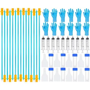 15 Set Disposable Canine Artificial Insemination Dog Breeding Kit Breeding Supplies for Large Breeds (11.8 inch)