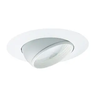 Nicor Lighting  6 In. Eyeball With Oil-Rubbed Bronze Baffle
